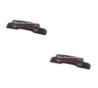 BESTonZON 8 Cuerdas puente de guitarra balada guitarra acustica guitarra de afinación disponible cajón bajo guitarras puente de palisandro para mandolina ajustable sillín Bambú