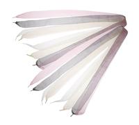 BESTonZON 8 Pares Cordones de Gasa para Zapatillas Planos Elegantes y Versátiles para Mujeres y Niñas para Zapatos Deportivos y Casuales