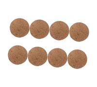 BESTonZON 8 Piezas Almohadillas para Nido De Tapete para Nidos De Pájaros Tapete para Cuencos De De Fibra De Natural para Palomares Pequeños Cómodas y Cálidas para Huevos