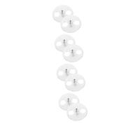 BESTonZON 8 Piezas Chasis de caja de música manija del gato de piso cubiertas de puertos music box cajitas musicales reemplazo de llaves de cuerda movimienot aparato de relojería botón rotar