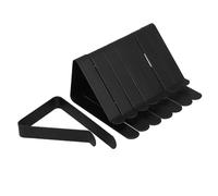 BESTonZON 8 Piezas Clips para Manteles de Acero Inoxidable Sujetadores Antiviento para Mesa al Aire Resistentes para Picnics Fiestas Familiares y Bodas