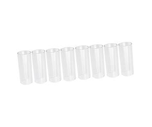 BESTonZON 8 Piezas Deslizadores de vidrio para guitarra acoustic guitar guitarra acústica tobogán de instrumentos musicales diapositiva de guitarra para instrumento musical guitarras