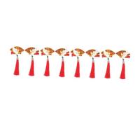 BESTonZON 8 Piezas horquilla de conejito palillos de pelo con borla vintage pinzas para el cabello hanfu horquillas moño pasador de pelo pinzas para el cabello estilo chino tocado de niños