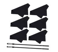 BESTonZON 8 Piezas Kit De Limpieza De Flauta Paño De Pulido y Bastoncillos Herramientas De Cuidado Para Instrumentos De Flauta Fácil Limpieza y Mantenimiento