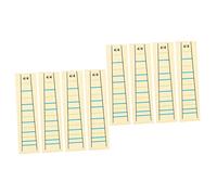 BESTonZON 8 Piezas Pegatinas De Fonemas De Violín Aprendizaje De Violín Pegatinas Violin Para Principiantes Pegatinas Mapa Pegatinas Suministro De Violín Mapa De Trastes Pegatinas Papel