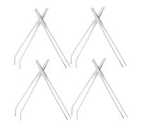 BESTonZON 8 Piezas Pinzas para Alimentación de Reptiles de Acero Inoxidable Rectas y Curvas Herramienta Precisa para Plantas Acuáticas y Terrarios Aptas para Serpientes y Acuarios