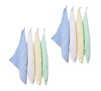 BESTonZON 8 Piezas Toalla Algodón Toalla Limpia Hogar Para Recién Nacidos Pañuelo Para Toallita Cómoda Cuidado De Bebés