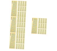 BESTonZON 80 Piezas Pegatinas de audio de ukelele guitarra acústica acoustic guitar pegatinas de notas para principiantes pegatina de diapasón de guitarra guitarras notas del diapasón escala