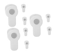 BESTonZON 9 Piezas Seguro Para Niños Del Horno Cerradura De Leva Tubular Cerraduras De Seguridad Del Gabinete Cerraduras Del Gabinete Del Cerraduras a Prueba De Bebés El Plastico