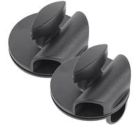 BESTonZON Abrazaderas Giratorias Clips Ajustables para Brazo de Soporte de Micrófono Pack de 2 Piezas de Plástico y Metal, Resistentes Ángulo Ajustable para Práctica de Banda