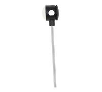 BESTonZON Accesorios 2 Piezas cabeza de cojines de pavo real para sofá sintió kit de batería batidor de un solo pedal patada de tambor de un solo lado martillo Tambor de bajo pedales