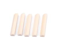 BESTonZON Accesorios Instrumentos Musicales 5 Cejuelas Hueso Búfalo Para Guitarra Ukelele Banjo. Tuerca Sillín Diy.