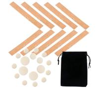 BESTonZON Accesorios Para Clarinete Almohadilla Corcho Lámina De Repuesto Kit De Reparación