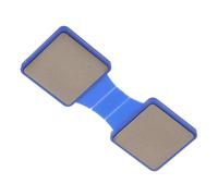 BESTonZON Afilador de de Hielo Portátil Doble Cara Material de Diamante y Cerámica Práctico y Accesorios para Patinaje para Hockey y Patinaje sobre Hielo