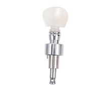 BESTonZON Afinación De Banjo Aleación Botón De Ajuste Cuerda Sellada Clavija Blanca Fácil De Instalar