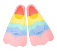 BESTonZON Aletas de Natación de Silicona Flexibles y Ligeras, Equipo Portátil para Nadar en Piscina o Mar, Talla Xs30-32 para Entrenamiento y Esnórquel