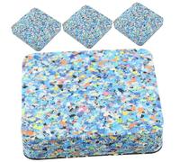 BESTonZON Alfombrillas Absorbentes para Silenciadores de Platillos de Batería Almohadillas para Práctica de Batería Acústicos Almohadillas para Lavadoras Suministros para Tambores