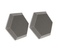 BESTonZON Algodón Aislante Acústico Panel Insonorizado Hexagonal Tapete De Pared Reducción De Ruido