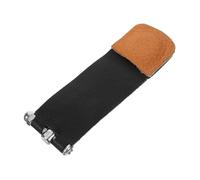 BESTonZON Almohadilla De Silencio Para De Piel De Cuero Accesorio Práctico Para Práctica De Batería Reducción De Armónicos y Sonido No Deseado Para Músicos y Estudio