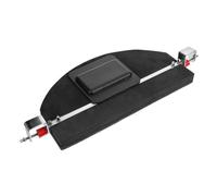 BESTonZON Almohadilla Silenciadora Para Bombo De Batería Práctica Portátil Cojín De Goma Antivibración Fácil Instalación Accesorio Estable Para Músicos Principiantes y Avanzados