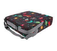 BESTonZON Alzador Silla Infantil Cojín Elevador Antideslizante Negro Espacio Para Niño Niña Comedor