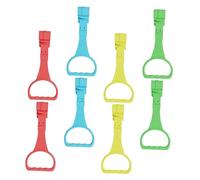 BESTonZON Anilla De Tiro Para Ñiño 8 Piezas Material Duradero Anillo De Soporte Para Cuna Para Niños Pequeños En Entrenamiento De Movimiento y Confianza