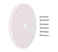 BESTonZON Anillo Protector Redondo de PVC para Cañas de Pescar Alta Durabilidad y Transporte Estable, Adecuado para Cables en Yates y Tránsito Marítimo