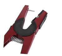BESTonZON Aplicador de Etiquetas para Orejas de Animales de Aleación de Aluminio Rojo Herramienta para Ovejas y Vacas Diseño Ergonómico y de Usar