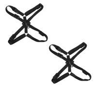 BESTonZON Arnés Saxo 2 Piezas Correa De Hombro Para Saxofón Clarinete Tenor Transatlántico Arnés De Soprano Correas Ajustables Arnés Alto Correa De Saxofón Correa De Hombro Para Saxo Barítono Black