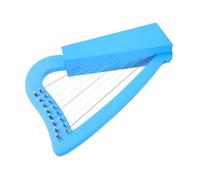 BESTonZON Arpa de Lira Clásica de Madera para Principiantes Instrumento de Arpa de Cuerdas Portátil Adultos para Aprendizaje Musical Casa o Escuela