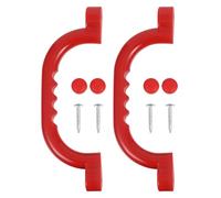 BESTonZON Asas De Seguridad Antideslizantes Para Niño Niña Manijas De Plástico Duradero Para Aire Accesorios Para Marcos De Escalada y Columpios Kit De Agarre Infantil Para Parques y Jardine