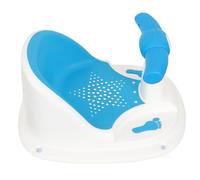 BESTonZON Asiento De Baño Para Niño Niña Con Respaldo Ergonómico Antideslizante Azul Soporte Para Ducha y Bañera Infantil Sillita Segura Para Baño y Cuidado Del Niño