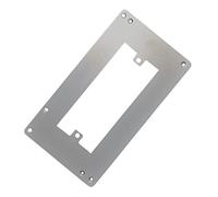 BESTonZON ATX Baffle De Conversión De Aluminio Anodizado para Fuente De Alimentación Gabinetes De Pc Soporte Práctico y Duradero para Instalación Micro ATX y