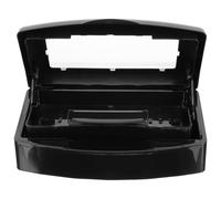 BESTonZON Bandeja para herramientas de uñas, caja de esterilización con tapa protectora, almacenamiento para instrumentos de manicura, uso profesional y doméstico 8.85X4.92X2.55In