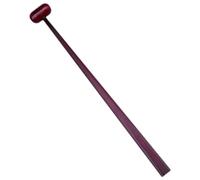 BESTonZON Baqueta Rítmica de Madera Marrón para Campanas del Templo, Mazo de Percusión Compacto y Versátil para Templos Taoístas y Uso en Casa