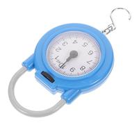 BESTonZON Báscula Portátil para Equipaje Gancho y Resorte Alta Precisión Compacta y Ligera Adecuado para Viajes y Envío de Paquetes Color Azul Fácil de Transportar y Usar