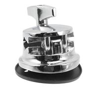 BESTonZON Base Para Pata De Tom De Aleación De Zinc Accesorios De Percusión Prácticos y Compactos Diseño Profesional Fácil Instalación Compatibles Tipos De Tom Recambio Portátil