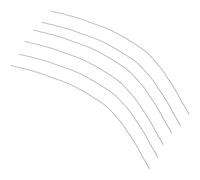 BESTonZON Bigotes Simulados para Manualidades de Gato, 6 Piezas de Felpa Negra de 15 Cm, Accesorios para Fieltrado Aguja, Suministros Creativos para Bricolaje y Decoración Artesanal