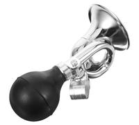 BESTonZON Bocina de Bicicleta Retro de Aire Manual con Diseño Clown Accesorio Squeeze para Manillar Sonido y Instalación Sin Herramientas Compatible con Bicicletas de Carretera