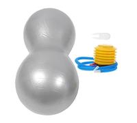 BESTonZON Bola de Yoga Antiestallido de PVC para Inflador para Fitness y Masaje Pelota de para Embarazadas y Entrenamiento de Mascotas