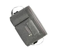 BESTonZON Bolsa Colgante Multifuncional Para Pañales y Biberones Para Cochecito Niño, Gris, Organizador Práctico Para Mamás En Paseo, Almacenaje Pequeño Compartimentos, Adecuado Para Recién Nacidos
