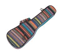 BESTonZON Bolsa De Ukelele Correa De Guitarra Antigua Bolsa De Almacenamiento Para Ukelele Mochila Acolchada Para Ukelele Mochila Ukelele Sencilla Pliegue Poliéster Algodón Estuche De Violin