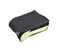 BESTonZON Bolsa para Zapatos de Golf Transpirable y Resistente al Polvo Bolsa de Almacenamiento con Cremallera y Asa para Viajes y Deportes al Aire Color Verde