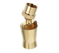 BESTonZON Boquilla de Fuente de Agua de Latón Diseño Único, Resistente al Desgaste, Patrón de Rociado Versátil para Decoración Exterior de Jardín y Estanques
