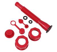 BESTonZON Boquilla de Repuesto para Bidón de Gas Camping, Adaptador para Estufa Portátil, Conexión Roja Ligera y Compatible, Herramienta Práctica para Recarga de Gas y Reemplazo Seguro