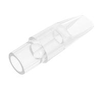 BESTonZON Boquilla De Saxofón Saxo Alto Saxo Saxofón Reemplazos De Saxofón Boquilla Estándar Saxo Soprano Saxofón Tenor Plastico Transparente Cabeza De Boquilla De Saxo Flauta Importante Abs