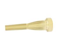 BESTonZON Boquilla De Trompeta Instrumento De Trompeta Boca De Práctica De Trompetas Trompeta Profesional Suministro De Trompeta Boquilla De Tuba Fliscorno Reemplazo De Trompeta Metal Golden