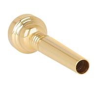 BESTonZON Boquilla De Trompeta Pequeña De Latón Dorado Reemplazo Para Principiantes Textura Suave y Accesorio Para Estudiantes y Músicos Profesionales