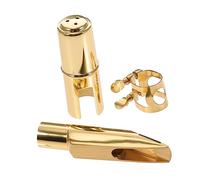 BESTonZON Boquilla Para Saxofón Alto De Metal Resistente y Duradera, Accesorio De Reemplazo Para Saxofón, Adecuado Para Uso Profesional y Reparación De Instrumentos Musicales