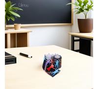 BESTonZON Borde Adhesivo Decorativo para Tablón de Anuncios Pegatina Autoadhesiva Removible Saltando Papel de Borde Colorido 7 CM X 10 M para Aula Escolar y Festivales